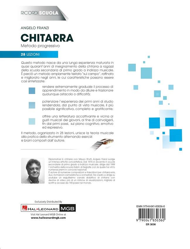 Chitarra - Metodo progressivo in 28 lezioni - Nuova edizione con CD - učebnice pro kytaru